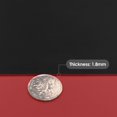 thumbnail image 3 of Alfombrilla de escritorio de piel Zinkooat de 1,8 mm de grosor, 30 x 107 cm, color negro y rojo vino, 3 of 6