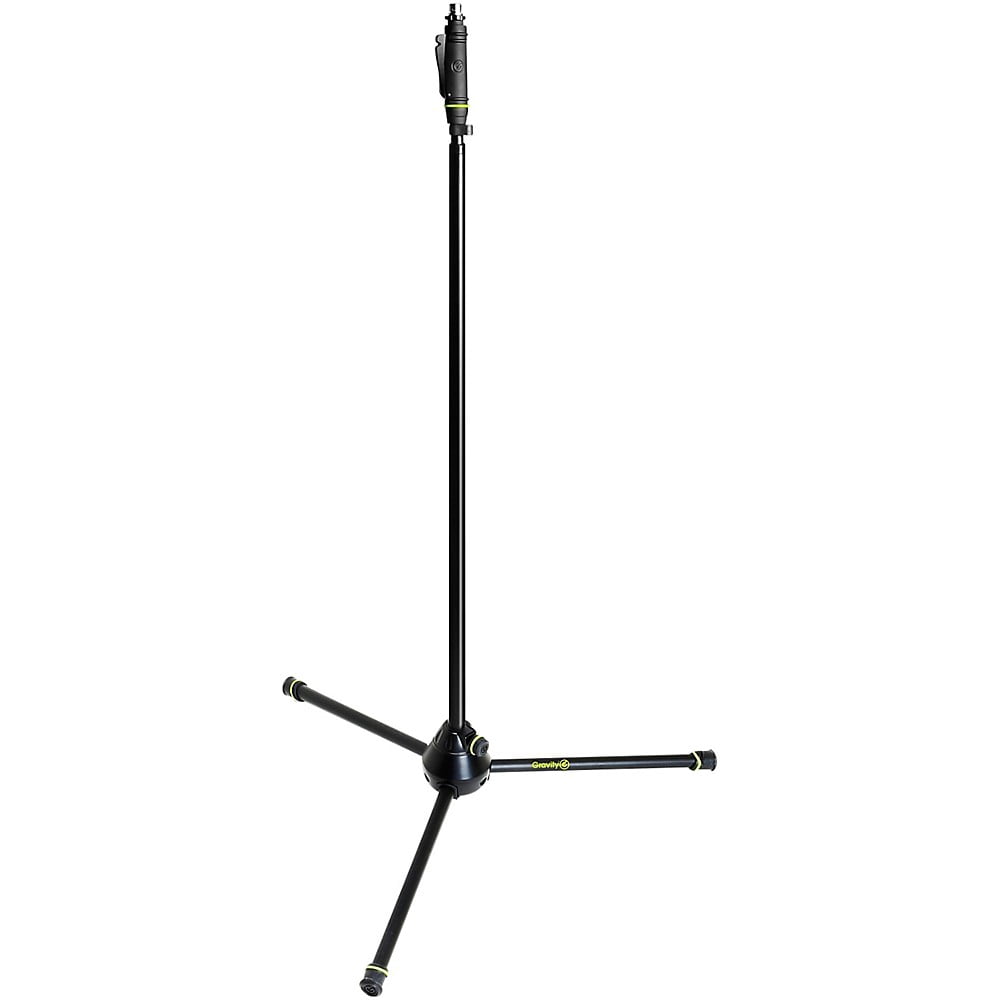 Gravity Stands MS 431 HB Microphone Stand with Folding Tripod and One-Hand Clutch