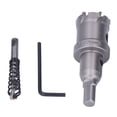 thumbnail image 1 of Sierra Perforadora De Carburo, Kit Cortador De Orificios De Alta Dureza Fácil De Operar 45 Dientes De Acero Para Corte De Metal Y Madera, 1 of 8