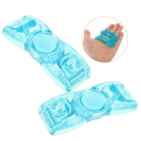 Worgeous  Swim Goggle Replacement Clips Swimming Goggles Miss Man Sky-blue
