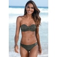 thumbnail image 3 of LASCANA Women's Textured Classic Bikini Swimsuit Bottom, 3 of 6