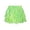 Green, variant on Bmisegm Back to School Outfits for Girls High Waist Elastic Metallic Tiered Ruffle Skirt for Party and Christmas Performance Girls Skirt 4-5 Years