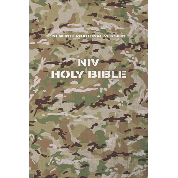 NIV Holy Bible Compact [Military Camo] (Paperback)