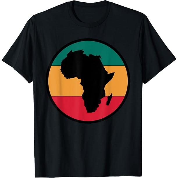 Cool Africa - Camiseta con estampado africano afrocéntrico para hombres y mujeres