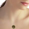 thumbnail image 2 of Galaxy Gold 14K Solid Gold Natural Diamond Checkerboard Pendant Necklace for Women - Yellow Gold Fine Jewelry, 2 of 2