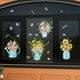 thumbnail image 4 of Calcomanía Floral, Arte Botánico para Pared, Pegatinas de Plantas con Diseño de Florero de Vidrio para Decoración del Hogar, Sala de Estar, Dormitorio, 4 of 7
