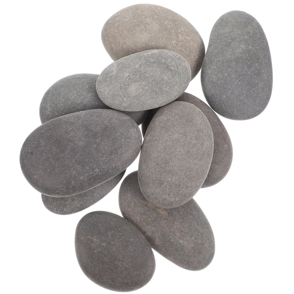 20 Pcs Rock Painting For Adults Kindness Stones Pebble Art Supplies Decorating Child Grey