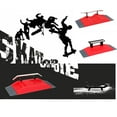 thumbnail image 4 of Fridja Skate Parks Kit Ramp Parts for Finger Skateboard Fingerboard Ramp Skate Parks, 4 of 4