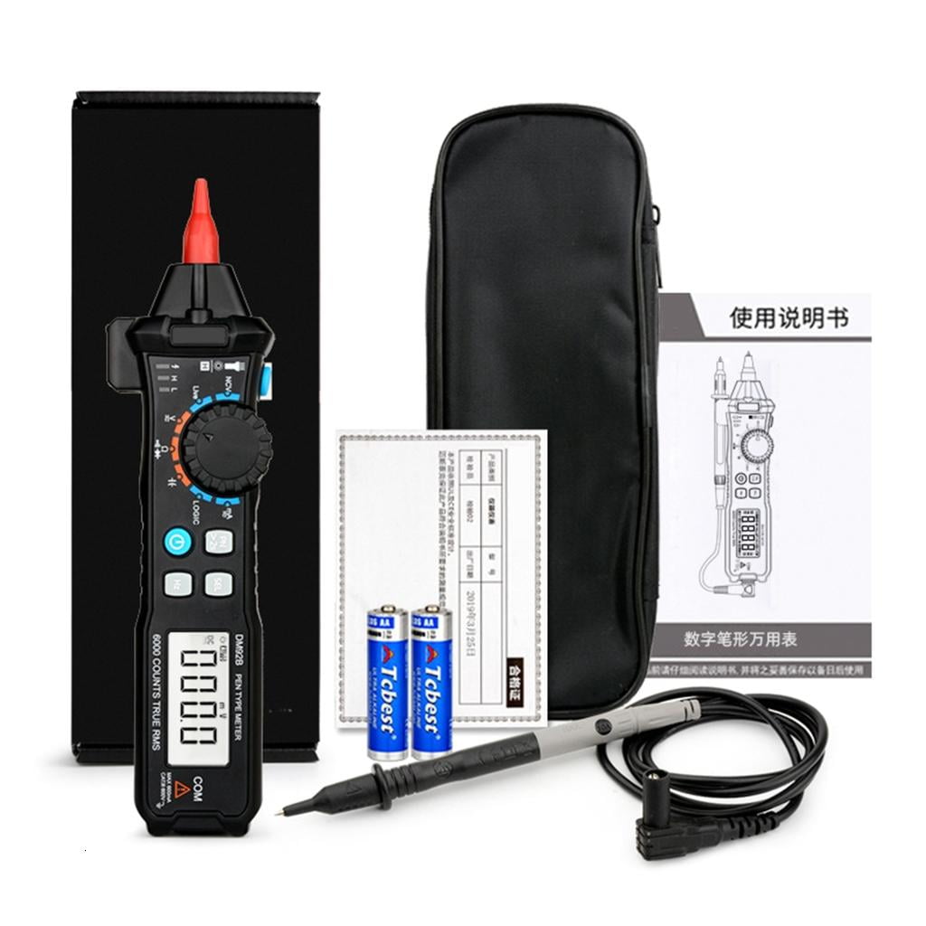 Pen Type Multimeter with Dual Display 6000 Counts Digital Multimeter Voltmeter