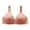 AA-Orange, variant on BiZtdJrK Everyday Bras for Women Plus Size Full Coverage Push up Bra No Underwire Lace Unlined Bralette Underwear, Orange, 40