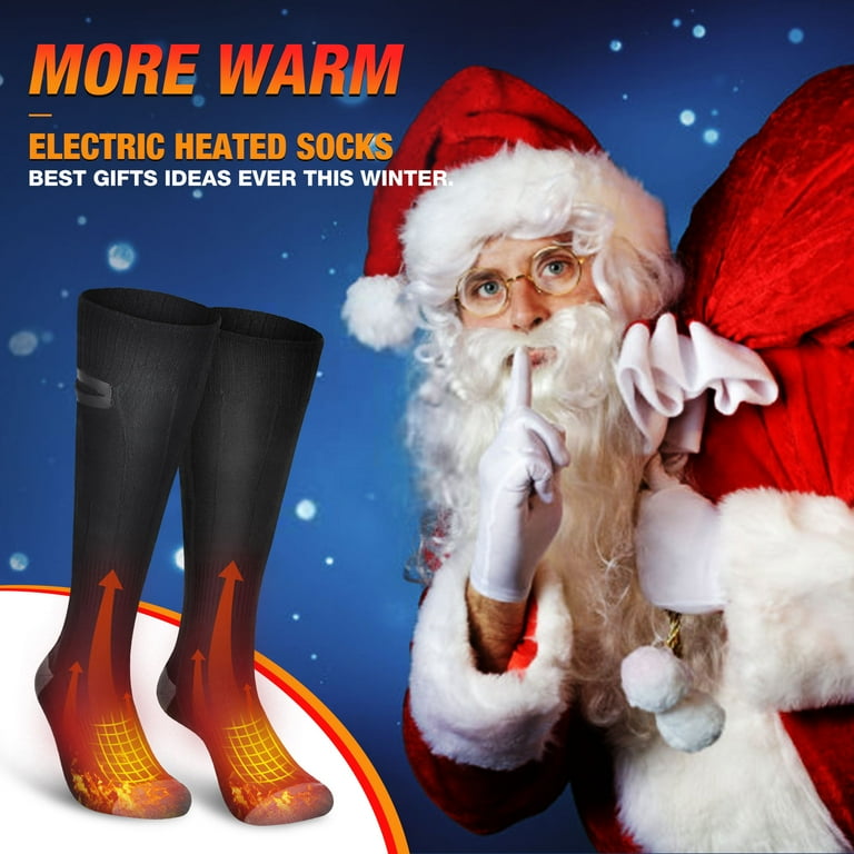 Heated Socks for Men Women- Rechargeable Washable Electric Thermal