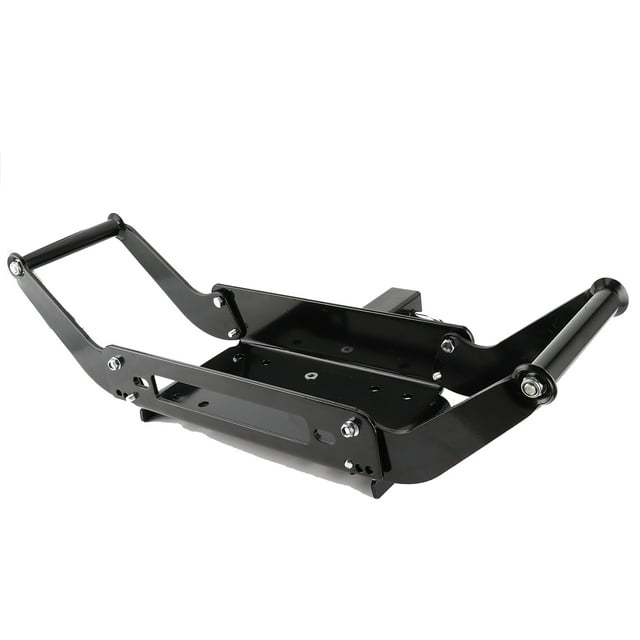 Winch Mounting Plate, Durable Universal Steel Wear-resistant Winch Mount Bracket For Trailers For Trucks ATV