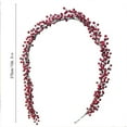 thumbnail image 3 of 9 FT Christmas Red Berry Garland, Artificial Red and Burgundy Berry Christmas Garland for Indoor Outdoor Home Fireplace Decoration for Winter Holiday New Year Decor, 3 of 7