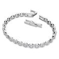 thumbnail image 2 of Pulsera de tenis Swarovski Una Angelic con cristales transparentes, 2 of 7