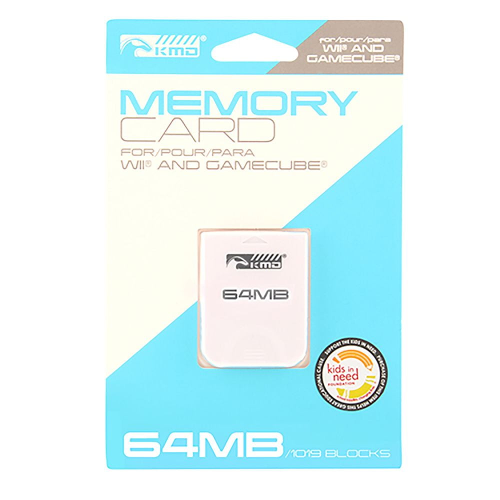 KMD 64 MB 1019 Blocks Memory Card For Nintendo Wii And GameCube System