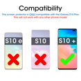 thumbnail image 2 of Protector de pantalla AmFilm Ultra Glass para Galaxy S10 Plus, paquete de 2, 2 of 8
