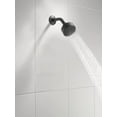 thumbnail image 2 of Delta RP101842BL Modern 1.75 GPM Round Single Function Shower Head - Black, 2 of 6