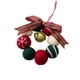 thumbnail image 2 of Adorno colgante de corona de árbol de Navidad con campana, ideal para fiestas de manualidades coleccionables. Estilo B, 2 of 9