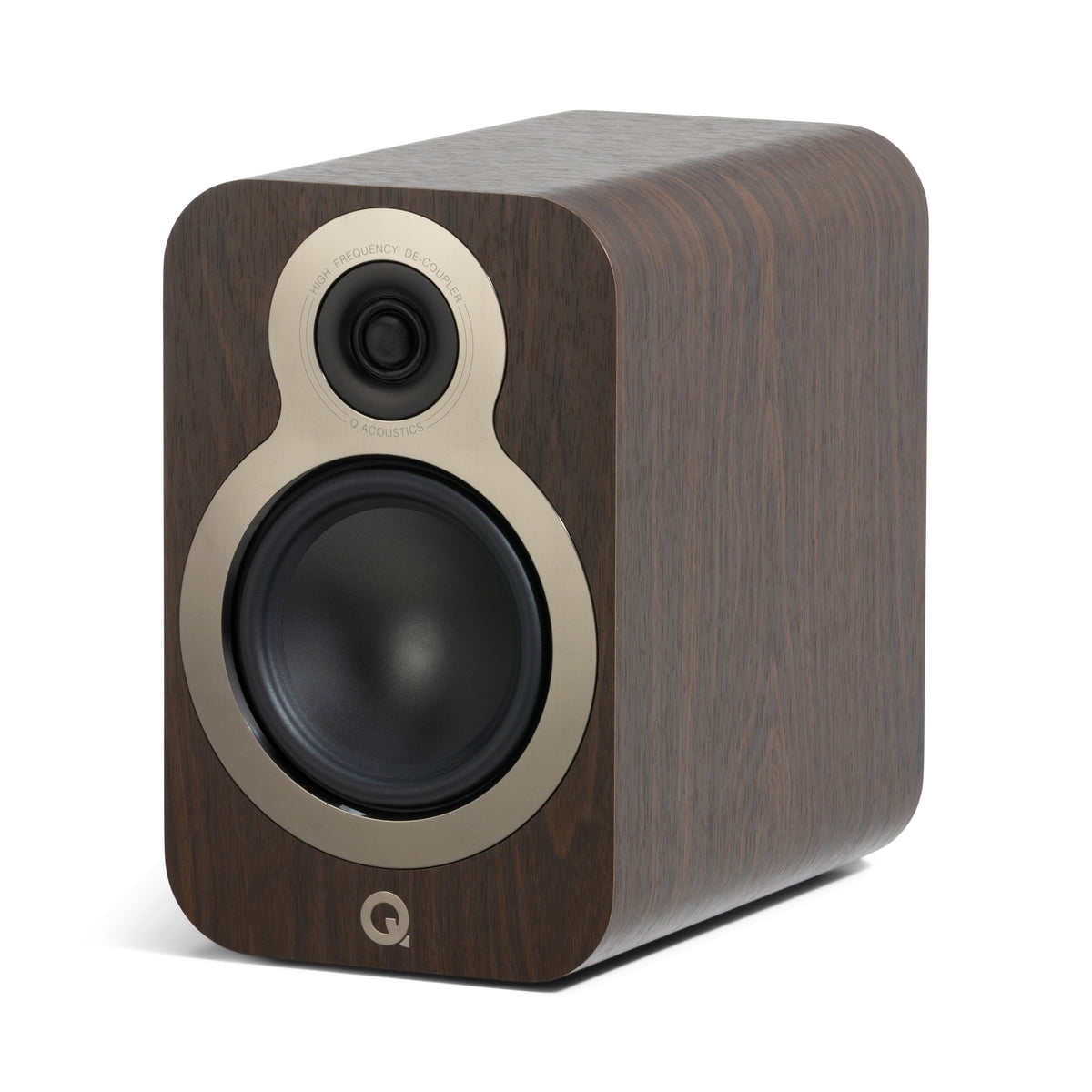 Q Acoustics 3030c Bookshelf Speakers – Claro Walnut (Pair)