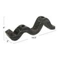 thumbnail image 2 of Bloomingville Marble Wave Double Taper Candle Holder, Grey, 2 of 9