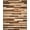 Brown, Pattern 2, variant on Flatwoven High Traffic Area Rug, Contemporary with Stunning Timber Design, Non Slip, Stain Resistant, Washable Area Rugs for Living Room, Bedroom(Brown, 2X3)