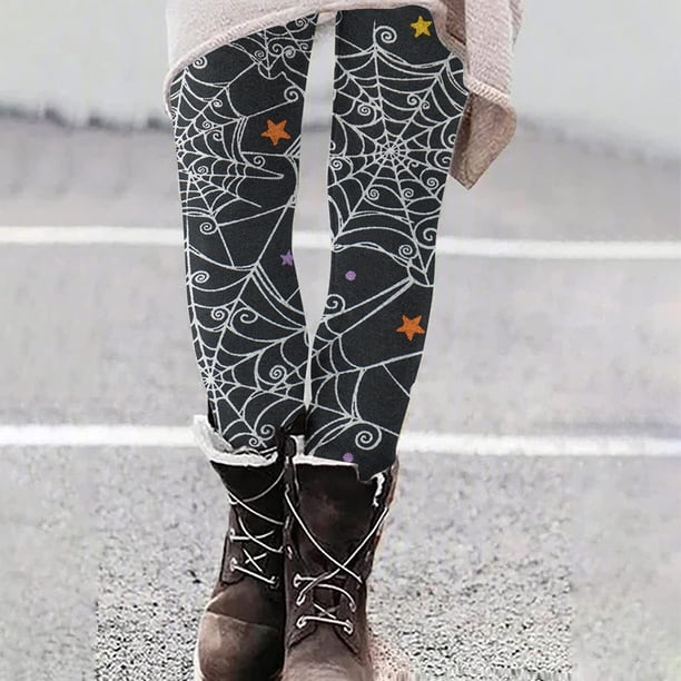 Ichuanyi Liquidación Fashion Fashion Casual Halloween Leggings ajustados Pantalones de cintura alta ICHUANYI WER202308182469