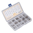 thumbnail image 2 of Ensemble d'Inserts Filetés, 75 Pcs Kit d'Inserts Filetés en Acier Inoxydable Écrous Filetés Fonctionnalité Intelligente, 2 of 7