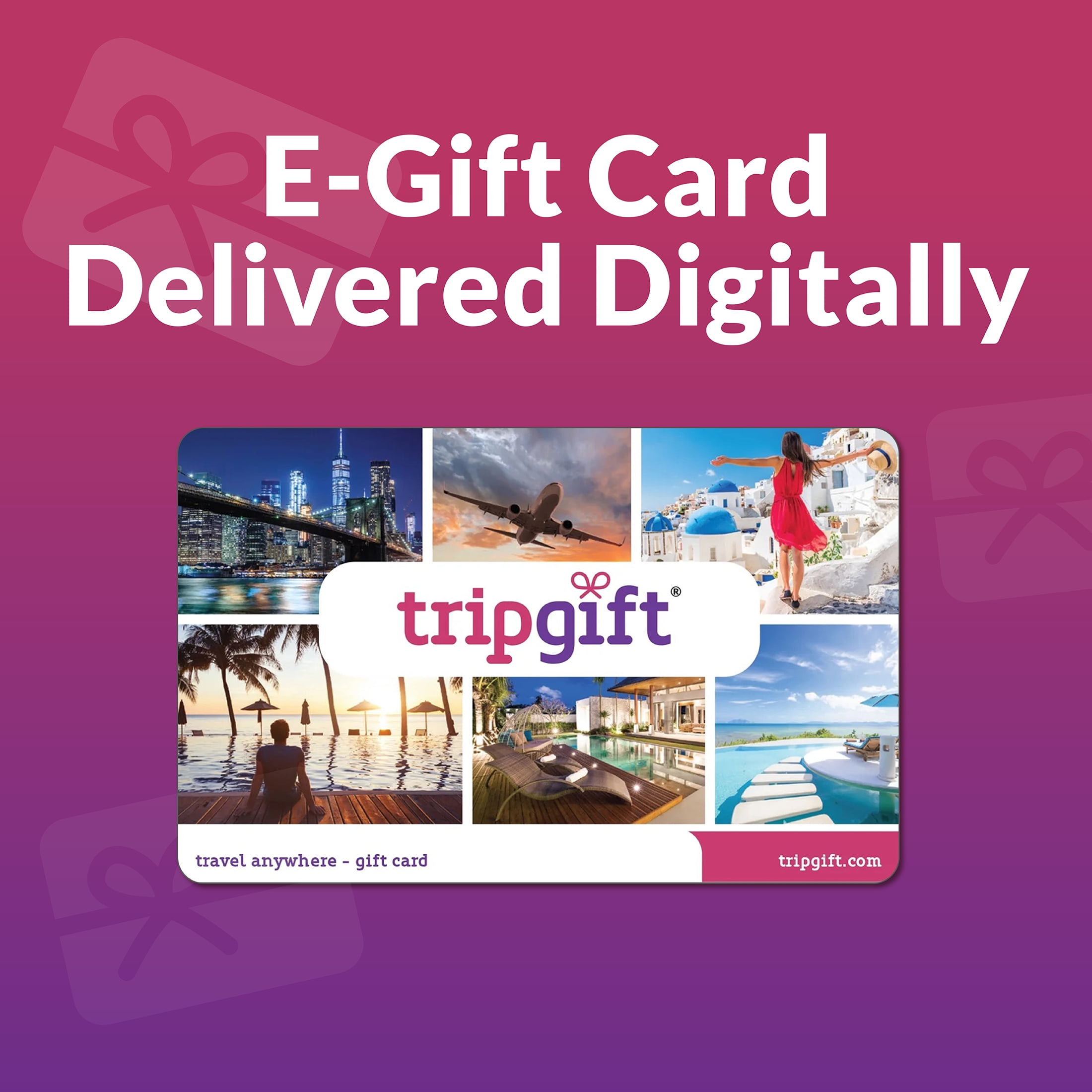 TripGift $500 eGift Card [Email Delivery]