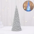 thumbnail image 2 of Figura de árbol de Navidad iluminado Washranp de 11 pulgadas, árbol navideño de acrílico con luces LED de colores, decoración para centros de mesa, ventanas, escritorios, repisas, regalos., 2 of 6