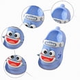 thumbnail image 4 of HCNTES Kids Boys Girls Spring Summer Home Slides Soft Non-Slip Slippers Water Shoes for Toddler Beach Pool Shower Dailywear(Z01-Blue,9), 4 of 5