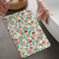 thumbnail image 2 of Pioneer Flower Floral Print Pattern Bathroom Rugs Mat, Non Slip Microfiber Bathroom Rug with Rubber Backing, Soft Mats for Bathroom Floor Tub Shower, 20"x32", 2 of 5