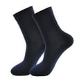 thumbnail image 4 of HNMKIU Men Polyester Half Cushion Mid Crew Socks for Comfort and Durability - Ideal for Everyday Wear—1 Pack,Size One Size, 4 of 4
