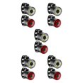 thumbnail image 1 of relayinert Headlight Bike Head Light Front Rear Lamps Warning Lamp Red White 27.5x26mm 5Set, 1 of 6