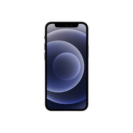 Apple iPhone 12 mini - 5G smartphone - dual-SIM / Internal Memory 128 GB - OLED display - 5.4" - 2340 x 1080 pixels - 2x rear cameras 12 MP, 12 MP - front camera 12 MP - AT&T - black