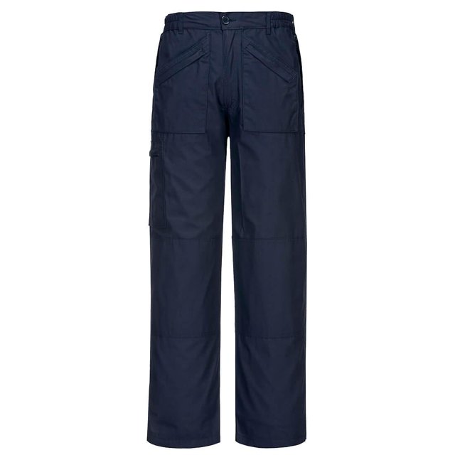 Portwest - Pantalones de Trabajo Classic Action para Hombre (Marino)