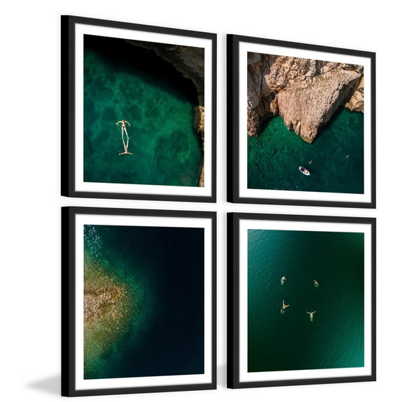 Quiet Coves Quadriptych