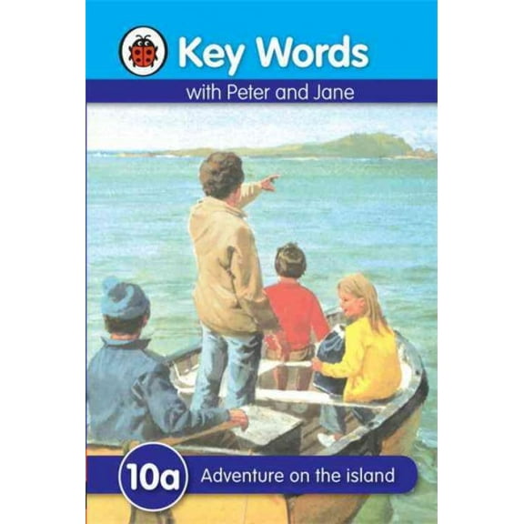 Key Words with Peter and Jane #10 Adventure on the Island (Hardcover) by Ladybird