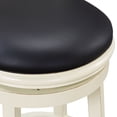 thumbnail image 7 of Boraam Florence 29 in. High Back Swivel Wood Kitchen Bar Stool, Buttermilk Finish, 7 of 7