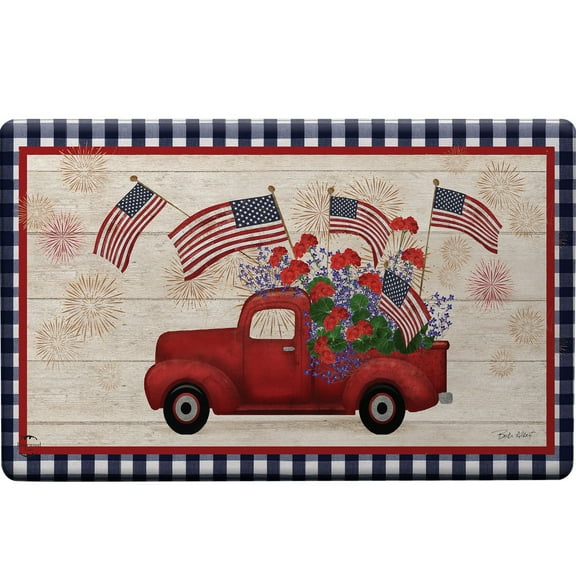 Briarwood Lane Stars and Stripes Truck Comfort Mat