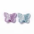 thumbnail image 2 of 500gs 500gs Imitation Pearl Acrylic Beads Butterfly Mixed color 11x14x3.7mm Hole: 1.7mm about 1923pcs/500g, 2 of 3