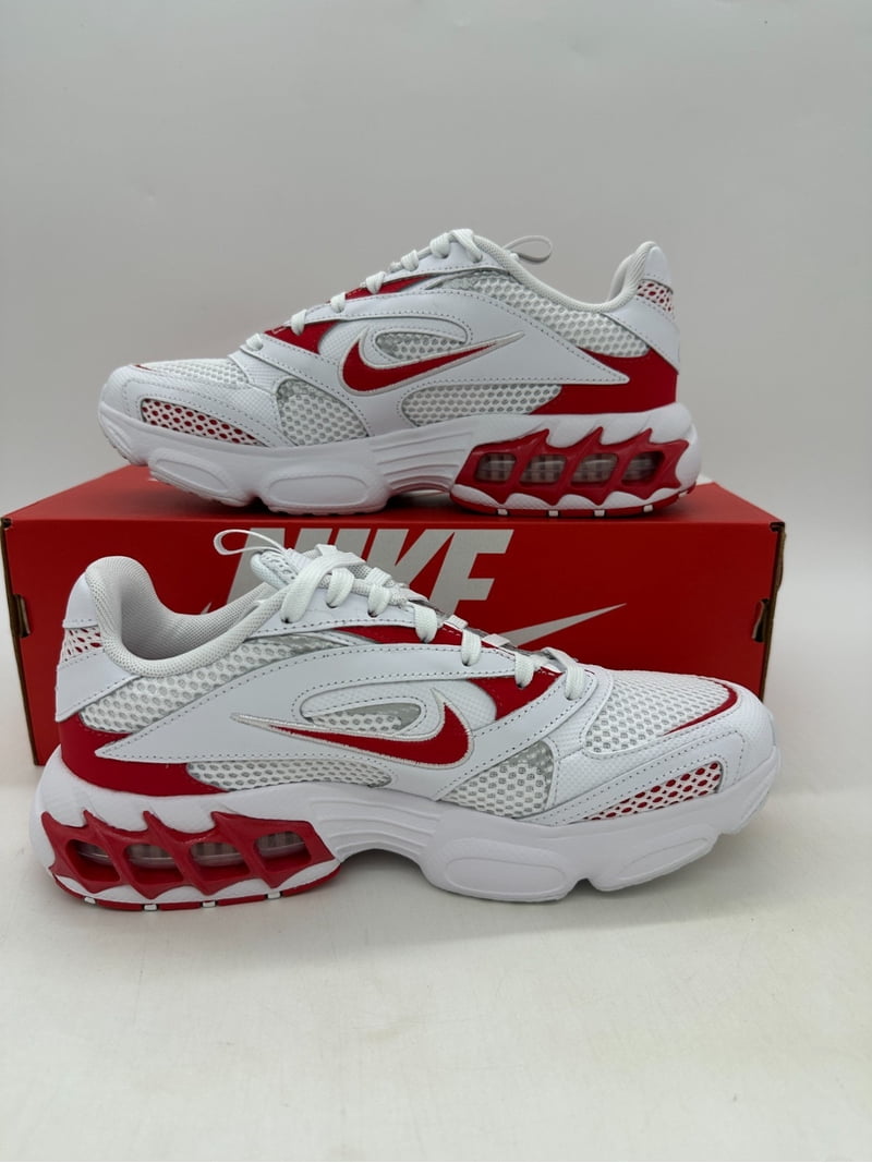 Nike, Athletic Shoes, Women's, Size 8.5, White Red - Walmart.com
