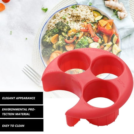 Portion Control Tool Meal Measuring Plate Cooking Tools Losing Weight ...