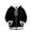 Black, variant on Boys Fleece Soft Hooded Jackets Winter Fuzzy-Lined Zip up Coats Christmas Thick Warm Hoodies Clothes with Pockets
