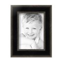thumbnail image 2 of ArtToFrames 5" x 7" Black Panel With Silver Lip Picture Frame, 5x7 inch Multi Wood Poster Frame (WOM-5093), 2 Pack, 2 of 6