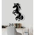 thumbnail image 3 of Unicorn Silhouette Magical Unicorns Uni Corn Wall Sticker Art Decal for Girls Boys Kids Room Bedroom Nursery Kindergarten House Fun Home Decor Stickers Wall Art Vinyl Decoration Size (10x6 inch), 3 of 3