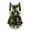 Green, variant on Christmas Dresses for Women Women's Fashionable V-neck Casual And Form-fitting Christmas Printed Long-sleeved Dress for Holiday Party,Hot Pink,2XL