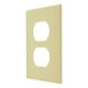thumbnail image 2 of Placas Para Contacto Dúplex Leviton Marfil Plástico 10 Pieza, 2 of 3