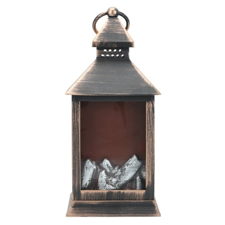 

1Pc Simulation Fireplace Flame Lamp Delicate Christmas Themed Light Photo Prop
