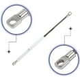 thumbnail image 4 of Unique Bargains 2pcs 15inch 100Lbs/445N White Universal Lift Supports Struts Shocks Gas Spring for Car Boat RV Vehicle, 4 of 7