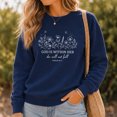 thumbnail image 3 of Jollimate God Is Within Her She Will Not Fall Sweatshirt, Psalm 46:5 Christian Graphic Pullover, Gift for Women, 3 of 6